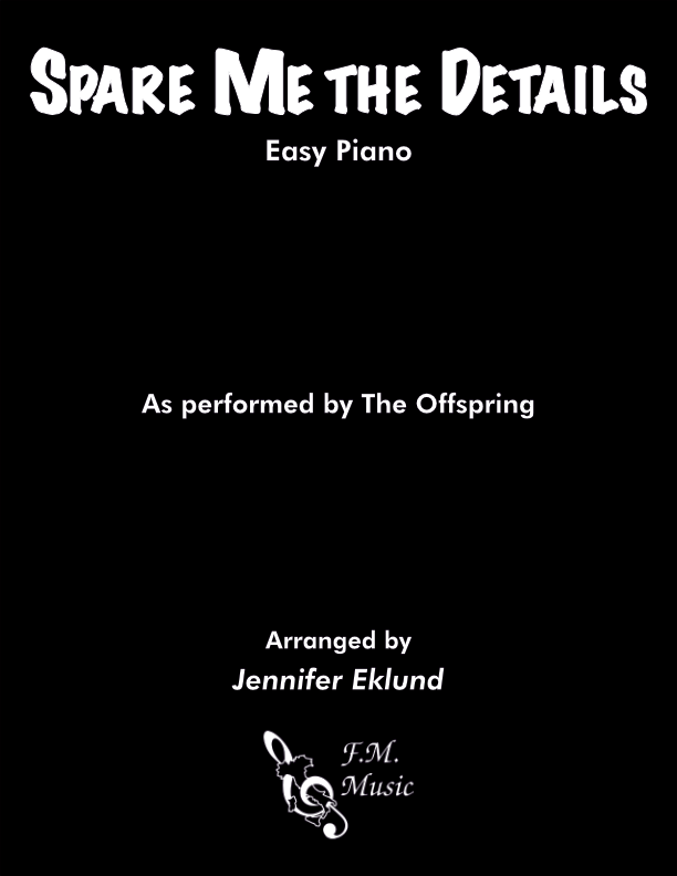 Spare Me the Details (Easy Piano)